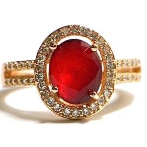 Ruby Style Gold Ring
