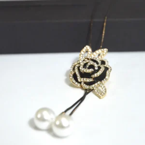 Rose Pearl Necklace