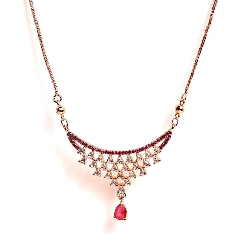 Ruby Pink Gold Statement