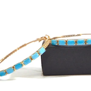 Blue Stone Luxury Earrings