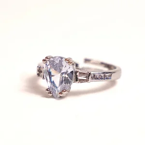Designer Crystal Statement Ring