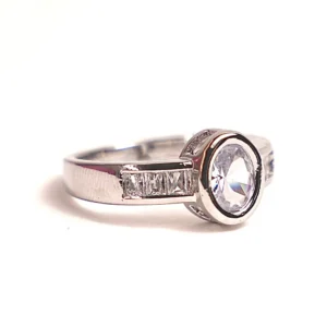Modern Crystal Statement Ring