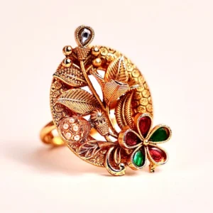 Antique Gold Statement Ring
