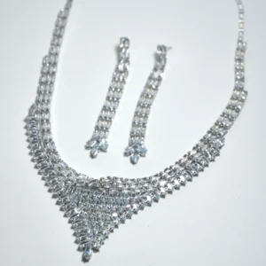 Diamond Look Jewelry Set