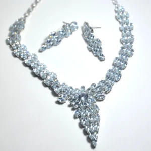 Clear Crystal Waterfall Set