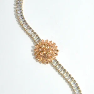 Elegant Crystal Chain Bracelet