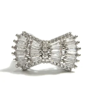 Statement Heart Crystal Ring