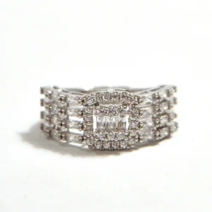 Luxury Crystal Statement Ring