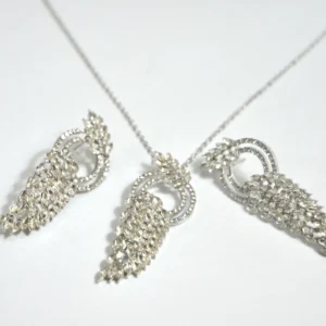 Crystal Wing Jewelry Set