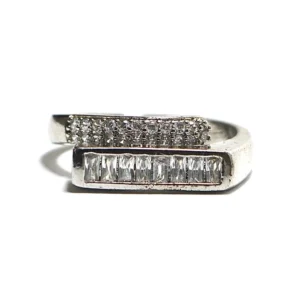 Double Row Diamond Inspired Band
