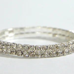Classic Silver Tennis Bracelet
